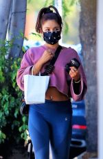 VANESSA HUDGENS in Leggings Out in West Hollywood 07/15/2020