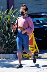 VANESSA HUDGENS in Leggings Out in West Hollywood 07/15/2020