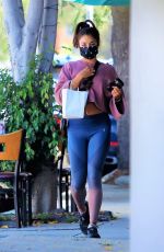 VANESSA HUDGENS in Leggings Out in West Hollywood 07/15/2020
