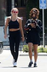 VANESSA HUDGENS Leaves a Gym in Los Angeles 07/09/2020