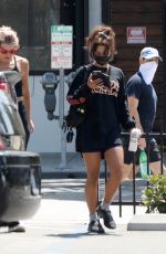 VANESSA HUDGENS Leaves a Gym in Los Angeles 07/09/2020