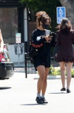 VANESSA HUDGENS Leaves a Gym in Los Angeles 07/09/2020