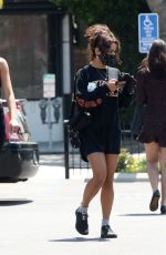 VANESSA HUDGENS Leaves a Gym in Los Angeles 07/09/2020