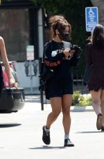 VANESSA HUDGENS Leaves a Gym in Los Angeles 07/09/2020