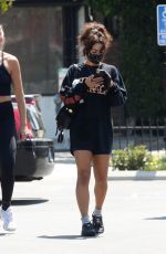 VANESSA HUDGENS Leaves a Gym in Los Angeles 07/09/2020