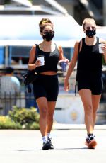 VANESSA HUDGENS Leaves Gym in West Hollywood 07/13/2020