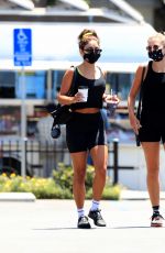 VANESSA HUDGENS Leaves Gym in West Hollywood 07/13/2020