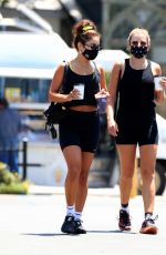 VANESSA HUDGENS Leaves Gym in West Hollywood 07/13/2020