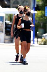 VANESSA HUDGENS Leaves Gym in West Hollywood 07/13/2020