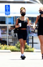 VANESSA HUDGENS Leaves Gym in West Hollywood 07/13/2020