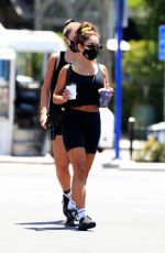 VANESSA HUDGENS Leaves Gym in West Hollywood 07/13/2020