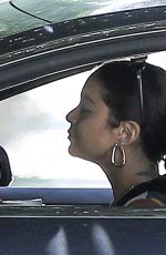 VANESSA HUDGENS Out Driving in Hollywood 07/19/2020