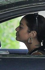 VANESSA HUDGENS Out Driving in Hollywood 07/19/2020