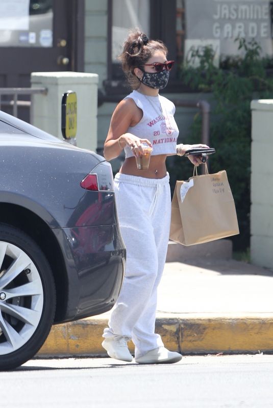VANESSA HUDGENS Out for Coffee in Los Angeles 07/07/2020