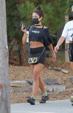 VANESSA HUDGENS Out in West Hollywood 07/22/2020