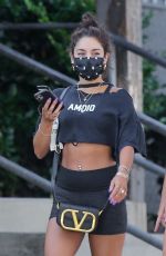 VANESSA HUDGENS Out in West Hollywood 07/22/2020