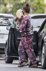 VANESSA HUDGENS Out with her Dog in Beverly Hills 07/22/2020