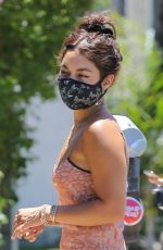 VANESSA HUDGENS Picking Up Takeout in Los Angeles 07/03/2020