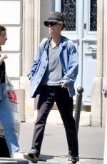 VANESSA PARADIS Out and About in Paris 07/13/2020