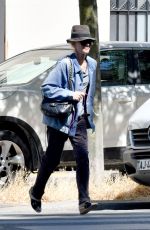 VANESSA PARADIS Out and About in Paris 07/13/2020