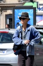 VANESSA PARADIS Out and About in Paris 07/13/2020