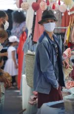 VANESSA PARADIS Out Shopping in France 07/19/2020