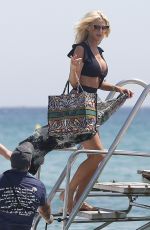 VICTORIA SILVSTEDT Out in Saint Tropez 07/26/2020