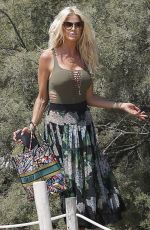 VICTORIA SILVSTEDT Out in Saint Tropez 07/26/2020