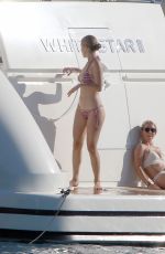 VICTORIA SWAROVSKI in Bikini at a Yacht 06/29/2020