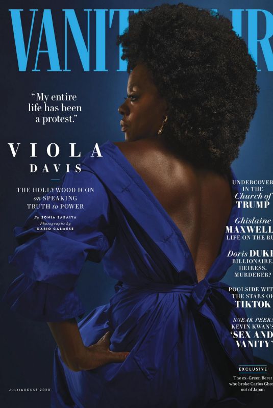 VIOLA DAVIS in Vanity Fair Magazine, UK July 2020