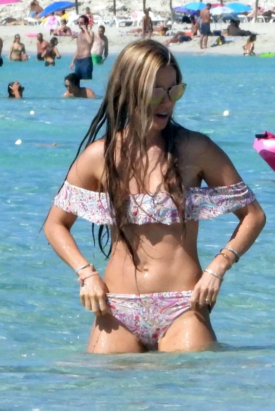 VIVIAM SIBOLD in Bikini at a Beach in Formentera 07/29/2020