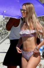 VIVIAM SIBOLD in Bikini at a Beach in Formentera 07/29/2020