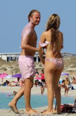 VIVIAM SIBOLD in Bikini at a Beach in Formentera 07/29/2020