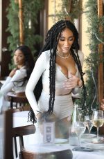 WINNIE HARLOW Out for Lunch at Il Pastaio in Beverly Hills 07/16/2020