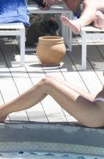 ZARA MCDERMOTT in Bikini at a Pool 07/10/2020