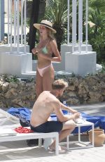 ZARA MCDERMOTT in Bikini at a Pool 07/10/2020