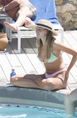 ZARA MCDERMOTT in Bikini at a Pool 07/10/2020
