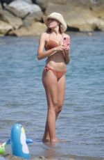 ZARA MCDERMOTT in Bikinis on the Beach in Marbella 07/11/2020