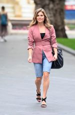 ZOE HARDMAN Arrives at Global Radio in London 07/09/2020