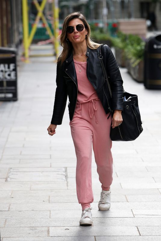 ZOE HARDMAN Arrives at Global Studios in London 07/05/2020