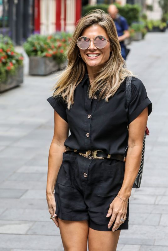 ZOE HARDMAN Arrives at Heart Radio in London 07/24/2020