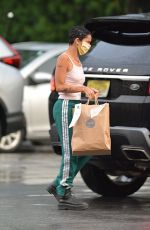 ZOE KRAVITZ Leaves a Mexican Restaurant in New York 07/05/2020