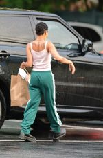 ZOE KRAVITZ Leaves a Mexican Restaurant in New York 07/05/2020