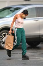 ZOE KRAVITZ Leaves a Mexican Restaurant in New York 07/05/2020
