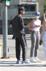 ABBY CHAMPION and Patrick Schwarzenegger Out Shopping at Maxfield in West Hollywood 08/04/2020