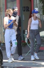 ABBY CHAMPION and Patrick Schwarzenegger Out Shopping at Maxfield in West Hollywood 08/04/2020