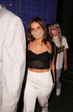 ADDSON RAE Leaves Boa Steakhouse in West Hollywood 08/28/2020
