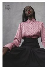 ADUT AKECH in Vogue Magazine, Australia August 2020