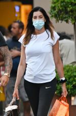 AIDA YESPICA and Geppy Lama Out in Padua 08/20/2020