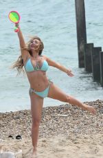 AISLEYNE HORGAN WALLACE in Bikini at a Beach in Bournemouth 08/02/2020